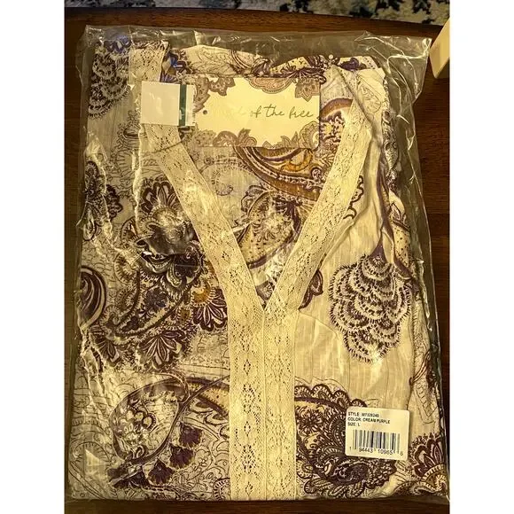 NWT Band‎ of the Free Mirabelle Crop Top, W7326248, women's Size L - Picture 4 of 5